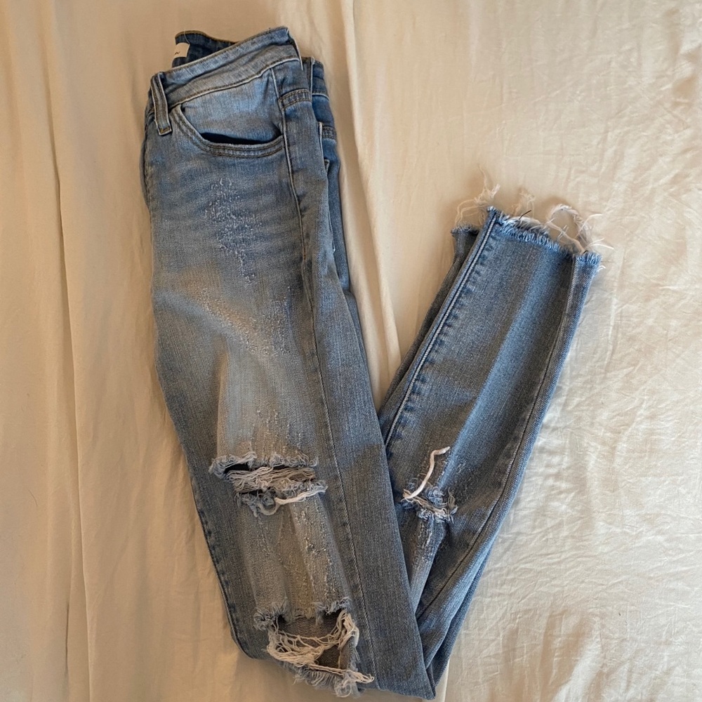 Kancan Ripped Skinny Jeans